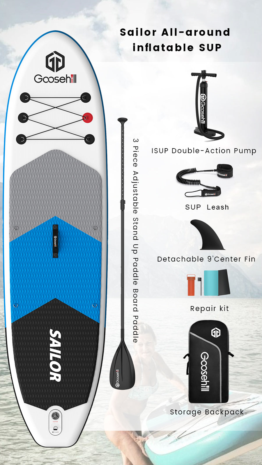 all around stand up paddle board