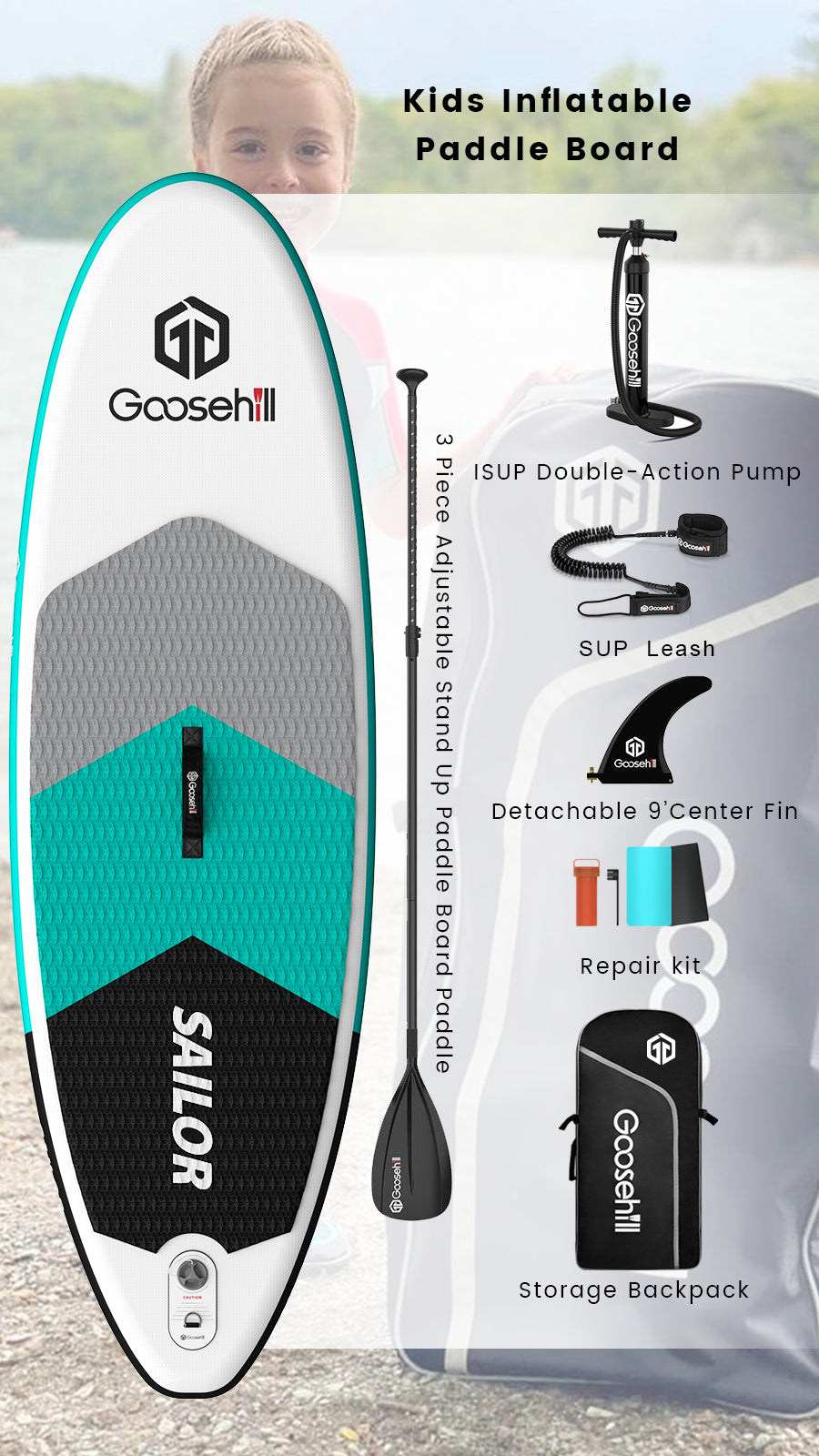 kids stand up paddle board